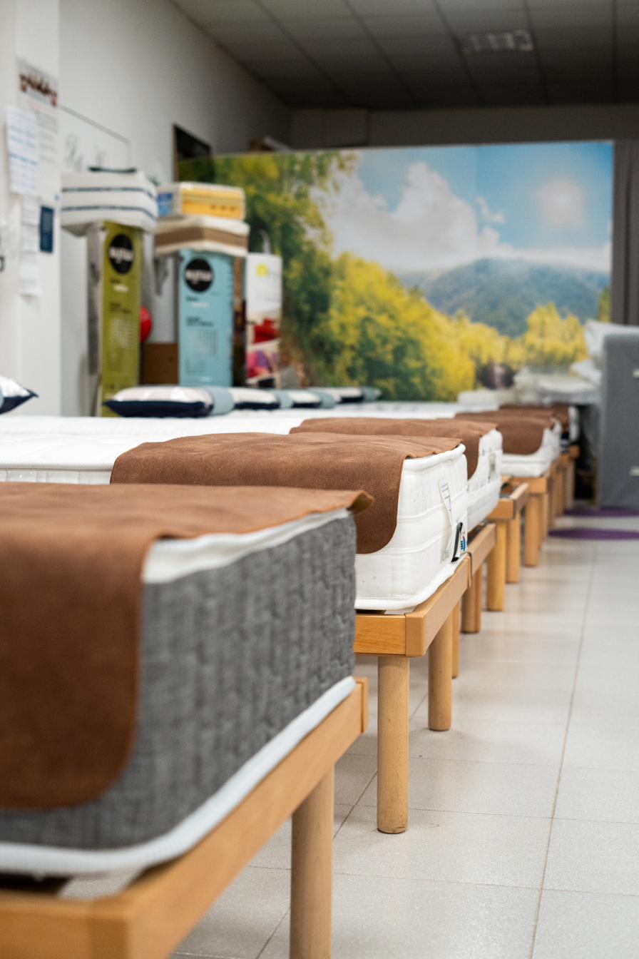 Materassi in showroom